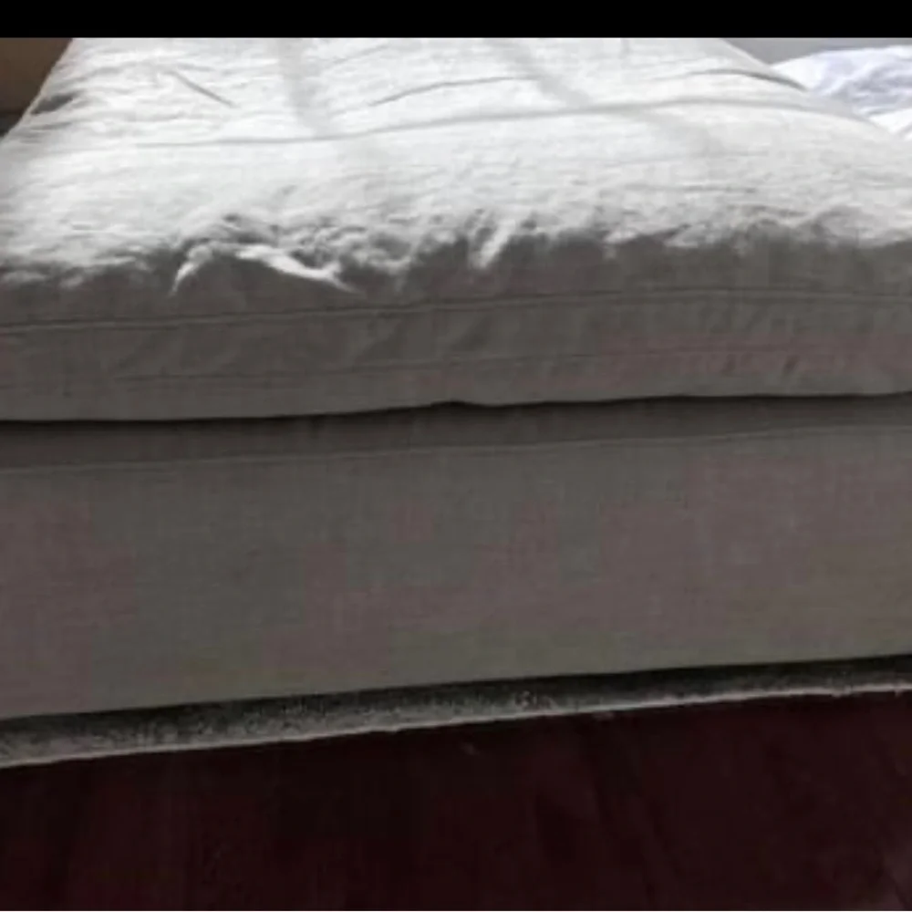 Restoration Hardware Cloud Luxe Ottoman Slipcover